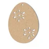Image de  uf fleur GM en bois médium 8 x 5,9 cm