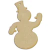 Image de Bonhomme de neige à suspendre 8,2 x 11,2 cm