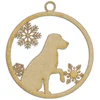 Image de Boule Labrador à suspendre 8 x 8,9 cm