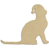 Image de Chat Noël à suspendre 10,2 x 12,2 cm