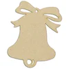 Image de Cloche avec ruban à suspendre 8,9 x 13 cm