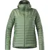 Image de Eider - Doudoune technique isolante et compressible Pertex® Quantum - W Buet Micro Down Hood Jkt Khaki pour Femme - Taille L - Kaki