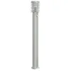 Image de Lampadaire D'extÃ©rieur Avec Capteur ArgentÃ© Acier Inoxydable Argent Helloshop26 02_0042525