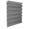 Image de Store Enrouleur ZÃ©brÃ© Jour Et Nuit FenÃªtre Translucide Ou Occultante Aspect Bois 70x150cm Gris Helloshop26 19_0000812
