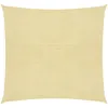 Image de Voile Toile D'ombrage Parasol 160 G/MÂ² Pehd 4 X 4 M Beige Helloshop26 02_0008979