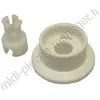 Image de Roulette Panier Inferieur Lave Vaisselle Ariston Indesit C00104637