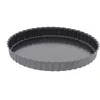 Image de Moule Ã Tarte 24 Cm En Acier Anti AdhÃ¨rent Fond Fixe