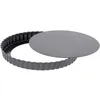 Image de Moule Ã Tarte 24 Cm Acier Anti AdhÃ¨rent DÃ©montable