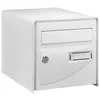 Image de BoÃ®te aux lettres - double face - blanc - Probat DECAYEUX