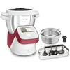 Image de Moulinex i-Companion touch XL HF934510 - Robot cuiseur - 3 litres - 1.6 kWatt - rouge