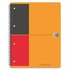 Image de Oxford Cahier Activebook Couverture PolypropylÃ¨ne Orange Spirales 160 Pages PerforÃ©es 80g LignÃ©e 6 Mm 21 X 31,8 Cm