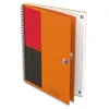 Image de Oxford Cahier Notebook In Connect Spirale Couverture Rigide 160 Pages Micro-PerforÃ©es LignÃ©e 17,6 X 25 Cm