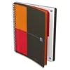 Image de Oxford Cahier Activebook Inconnect Couverture PolypropylÃ¨ne Gris Spirales 160 Pages PerforÃ©es 80g 5x5 17,6 X 25 Cm