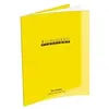 Image de 1 Cahier PiqÃ»res Avec Couverture PolypropylÃ¨ne 17 X 22 Cm Jaune, 96 Pages, Gr...