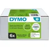 Image de Dymo 2093092 (6 stuks) - Noir sur blanc - Étiquette