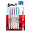 Image de Marqueur Permanent Pointe Fine 5 Couleurs Pastel
