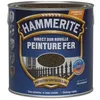 Image de Peinture fer HAMMERITE Direct sur rouille forgÃ© 2,5L chataigne