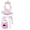 Image de Jeu de coiffure Coiffeuse Disney Princess 2 en 1 avec tabouret en occasion ou reconditionné