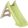 Image de Smoby Life 7600820629 Toboggan Enfant Xs Beige Et Vert - Surface De Glissement 90 Cm - Marches AntidÃ©rapantes - Prise D'eau Cascade