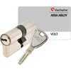 Image de VACHETTE Cylindre de Serrure Debrayable Volt - Pour Porte Exterieure-Entree - 6 Goupilles. 4 Cles Incopiables - 30 x 30 mm