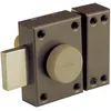 Image de Verrou de suretÃ© bouton et cylindre sÃ©rie Eclador Vachette - Longueur 40 mm