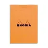 Image de Rhodia Bloc De Direction Couverture Orange 80 Feuilles (160 Pages) Format A6+ RÃ©glure 5x5