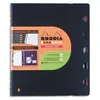 Image de Rhodia Cahier Rechargeable Exabook Spirale 160 Pages 90g 5x5 16 X 21 Cm Couverture PolypropylÃ¨ne Noire