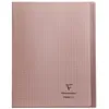 Image de Clairefontaine Cahier ProtÃ¨ge-Cahier Koverbook PiquÃ© Polypro 24x32 Cm 140 P SÃ©yÃ¨s Coloris AlÃ©atoire