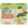 Image de Blédina I Récoltes BIO Dès 6 Mois - Petits Pots Légumes/Viande - Brocoli Pomme de Terre Veau 2x200g