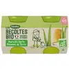 Image de Blédina BIO Récolte Dès 4/6 mois - Légumes en petits pots - Haricots verts Pommes de terre 2x130g