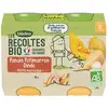 Image de Blédina I Raccolti Pots Bio Panais Citrouille Brun Dinde 2x200g