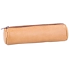 Image de Trousse ronde en cuir Marron 21 x 6 cm