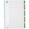 Image de Elba Intercalaires Repertoire Alphabetique 26 Touches Maxi En Carte Mylar