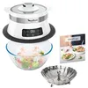 Image de Moulinex VJ504010 Steam'up - Cuiseur vapeur - 550 Watt - blanc