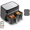 Image de Friteuse sans huile + Grill 8,3L - 2 tiroirs - 8 programmes - Economie d'énergie - Air Fryer - Dual Easy Fry&Grill - EZ905B20 en occasion ou reconditionné