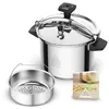 Image de SEB Authentique Cocotte-minute inox, Autocuiseur 9 L, Induction, Sécurité 5 points, Fabriqué en France P0534900