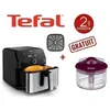Image de Tefal Easy Fry Mega EY855D10 friteuse Unique 7,5 L Autonome 2020 W Friteuse d'air chaud Noir, Acier inoxydable