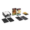 Image de Tefal Snack collection SW853D12 - Croque-gaufres - 700 Watt - inox/noir
