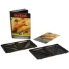 Image de Tefal XA8002 - Jeu de plaques Ã  sandwich - pour appareil Ã  sandwich / gaufres (pack de 2) - pour Snack collection SW852D