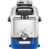 Image de Tefal Oleoclean Pro FR804015 Inox & Design - Friteuse - 3.5 litres - inox brossé / bleu en occasion ou reconditionné