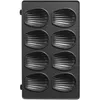 Image de Tefal Snack Collection XA801512 - Mini jeu d'assiettes à madeleine - pour appareil à sandwich / gaufres - pour Colormania Snack Time SW341312, Snack TIME SW341512