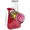 Image de Moulinex DJ7645 RÃ¢pe Ã©lectrique et spiraliseur Plastique Rouge et Blanc