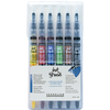 Image de Pinceau à réservoir d'encre aquarellable Ink Brush 6 couleurs