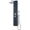 Image de ROUSSEAU Colonne de douche Hydromassante Eris gris anthracite