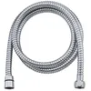 Image de ROUSSEAU Flexible de douche 1.5m NF double agrafage en inox chromÃ©