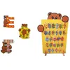 Image de Lettre Ourson En Bois : J