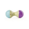 Image de Hochet Du Jura Turquoise Et Violet