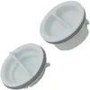 Image de Kit 2 bouchons de rincage Lave-vaisselle (C00051755 ARISTON HOTPOINT 2I MARCHI BAUKNECHT SCHOLTES WHIRLPOOL CREDA SMEG INDESIT ELECTROLUX)