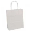 Image de Sac en papier kraft - blanc - 18 x 7 x 24 cm