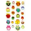 Image de Gommettes à volume - Hiboux x 22